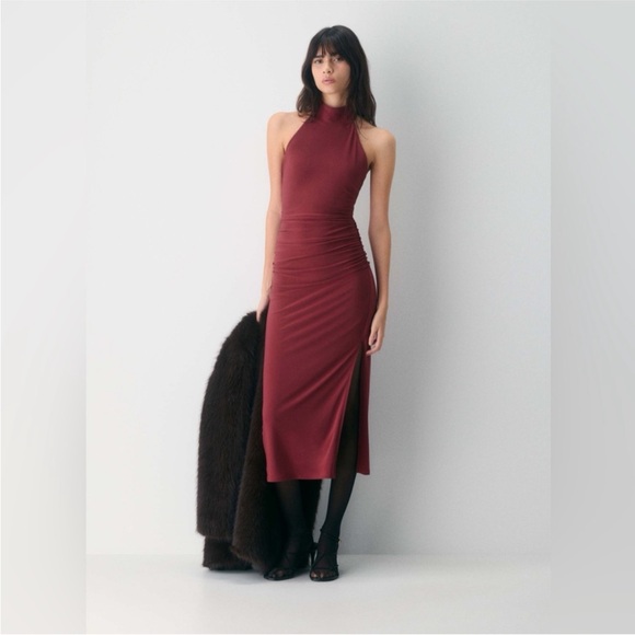 Wilfred Dresses & Skirts - Aritzia Smooth Matter™ Remedy Halter Dress